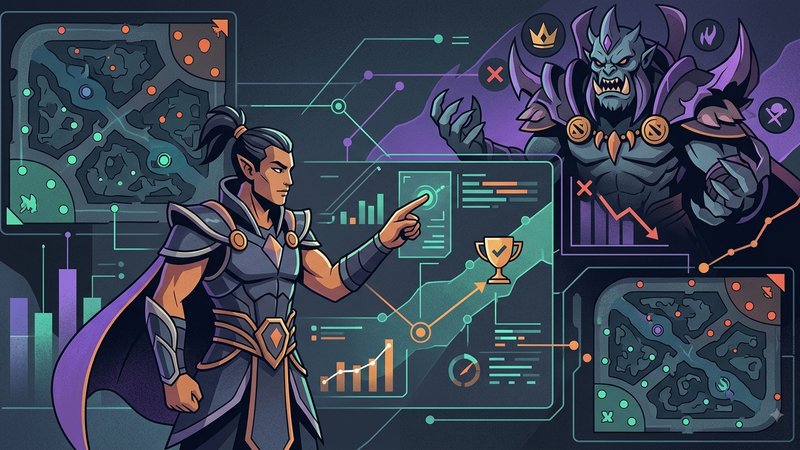 Иллюстрация к статье о стратегиях ставок на аутсайдеров в турнирах по Dota 2